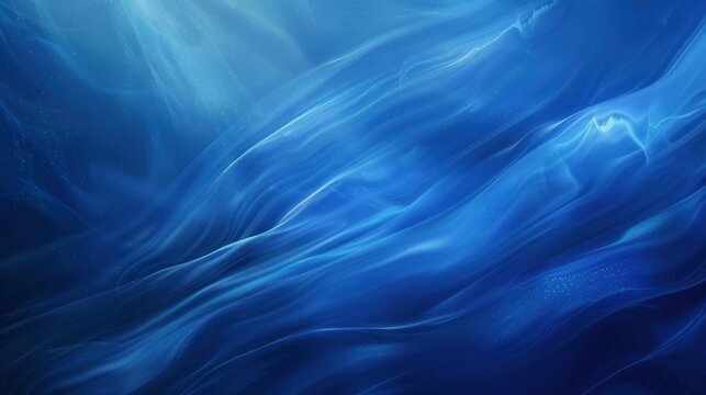 Luxury blue smooth gradient texture background. AI generated image