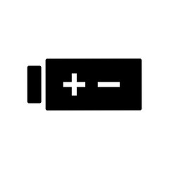 Obraz premium Battery icon vector. Charging illustration sign. Bolt symbol. Power logo.