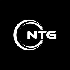 NTG Logo Design, Inspiration for a Unique Identity. Modern Elegance and Creative Design. Watermark Your Success with the Striking this Logo.