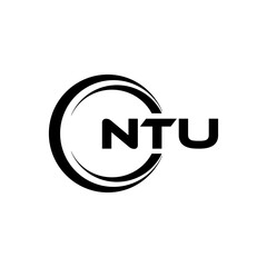 NTU Logo Design, Inspiration for a Unique Identity. Modern Elegance and Creative Design. Watermark Your Success with the Striking this Logo.