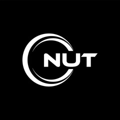 NUT Logo Design, Inspiration for a Unique Identity. Modern Elegance and Creative Design. Watermark Your Success with the Striking this Logo.