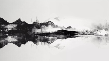 Shadows and Silence The Depth of Mountain Reflections