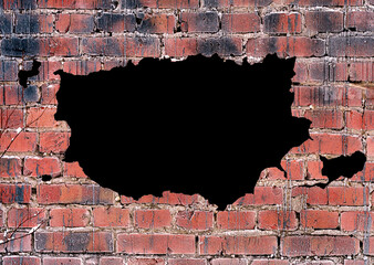 Hole in the Brick Wall - 761298274