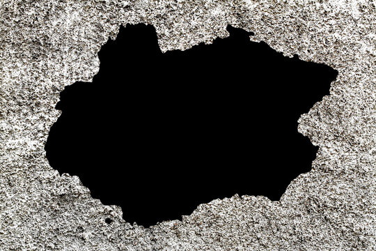 Hole in the Concrete Wall