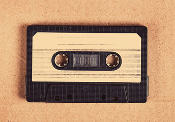 Old Tape Cassette closeup - 761298434