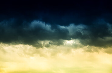 Dramatic Clouds Background - 761298601
