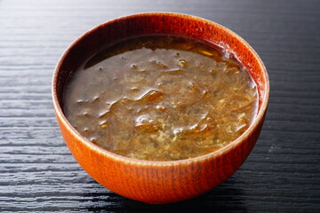 もずくの味噌汁