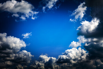 Clouds and Blue Sky - 761298687