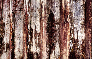 Old Wooden Planks Background - 761298811