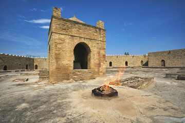 The Fire Temple of Baku or Ateshgah 