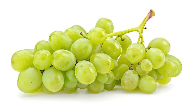 Green grape bunch. Generative AI