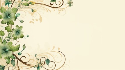 A composition of flowers. Flowers on a beige background. The concept of spring, summer, top view, place for text. An invitation card.