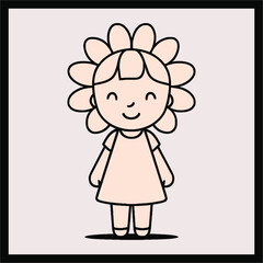 Daisy color vector 