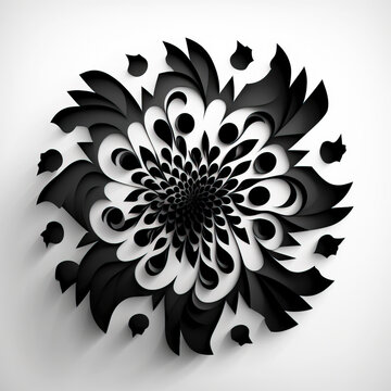 Ink Chronicles: Abstract Tattoo Designs by a Image Bank Guru