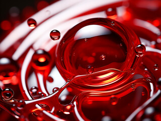 Blood Red Drops: A Creative Collection of Images Capturing the Beauty and Intrigue of Red Blood Drops