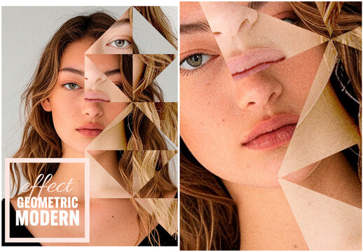 Effect Geometric Modern Photography