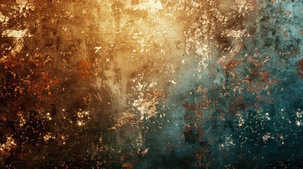 Abstract colorful old retro grunge texture background. AI generated image