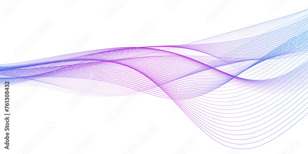 Poster modern abstract glowing wave background. dynamic flowing wave lines design element. futuristic techn