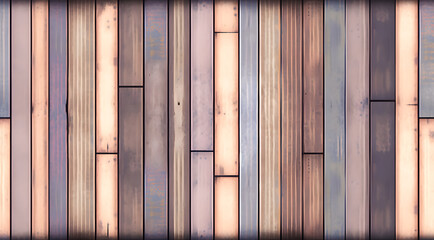 Immerse your design in tradition and personality with a pixel art backdrop representing a pattern of aged wooden planks, beautifully capturing the scratches and imperfections of weathered boards.