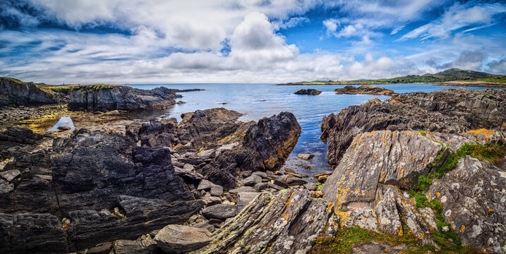 Rocky Shoreline Surrounding Body of Water - Landscape near Altar Wedge Tomb