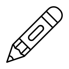 Pencil line icon