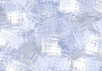 Blue textured background with brush strokes for design. Textured provence background for invitation, certificate, packaging. Creative abstract texture background with pattern