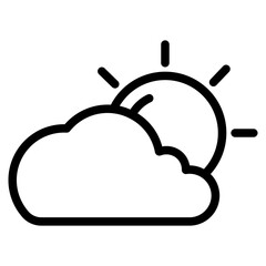 Obraz premium sun and sunrise icon