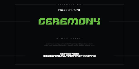 Fototapeta premium Elegant Font Uppercase Lowercase and Number. Classic Lettering Minimal Fashion Designs. Typography modern serif fonts regular decorative vintage concept. vector illustration