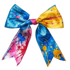 ribbons isolated on white background or transparent background. 