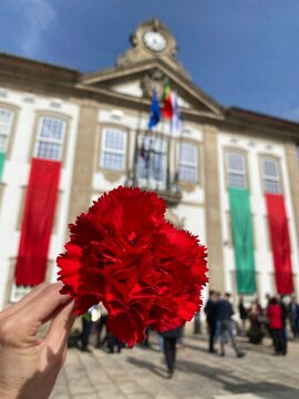 R&eacute;volution des &OElig;illets Portugal c&eacute;l&eacute;bration