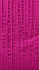 pink knitted fabric