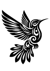 Hummingbird SVG, Bird Svg, Flying Bird Svg, Hummingbird Cricut, Bird Clip Art, Hummingbird Clipart, Cut Files for Cricut