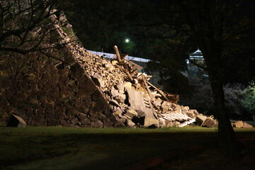 【熊本】2016年熊本地震時の熊本城