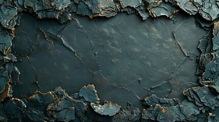 Fototapeta premium Recurso gráfico de marco con textura de piedra y espacio para texto. 