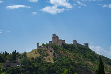 Fototapeta na wymiar Assisi, historic city of Umbria, Italy
