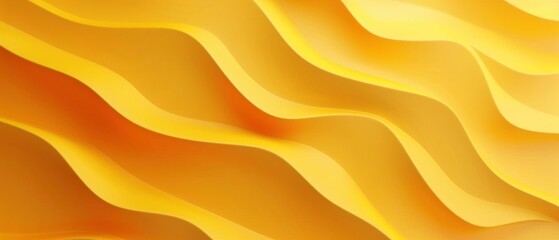 Abstrakter gelber Hintergrund mit Wellen - obrazy, fototapety, plakaty