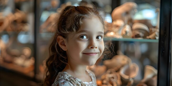 Engaging Educational Experience: Children Learning History through Museum Artifacts. Concept Interactive Exhibits, Hands-on Discovery, Historical Artifacts, Educational Workshops, Engaging Learning