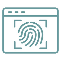 Fingerprint Icon Style