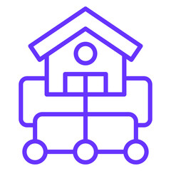 Home Network Icon Style