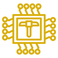 CPU Mining Icon Style