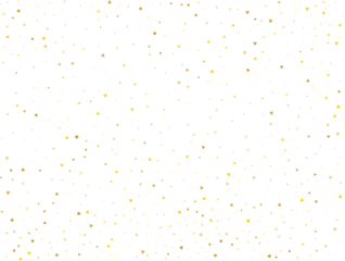 Yellow Triangle Confetti