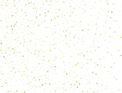 Yellow Triangle Confetti