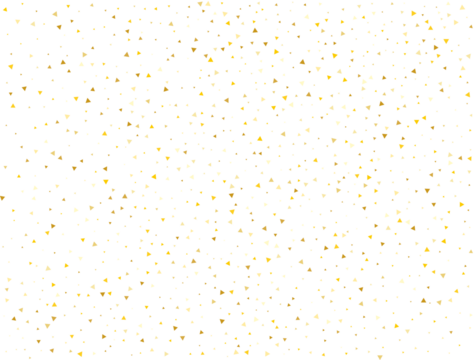 Yellow Triangle Confetti