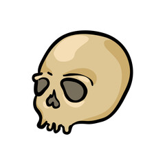 Skull Doodle Icon