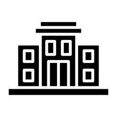 Laboratory glyph icon