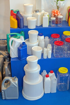 New Plastic Buckets and Bottles for Industry Production