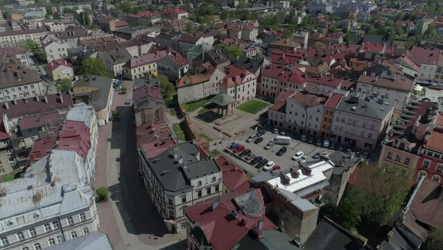 Bima Of The Old Synagogue Tarnow Aerial View Poland