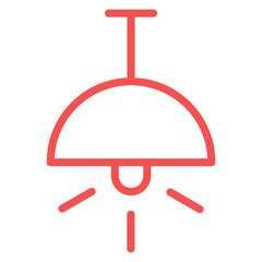 Pendant Light Icon Style © designing ocean