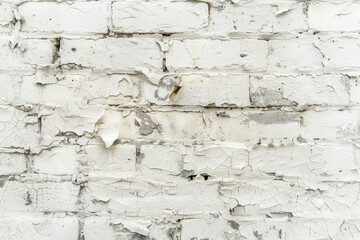 Abstract weathered texture stained old stucco light gray and aged paint white brick wall.