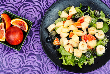 Oranges fruit salad